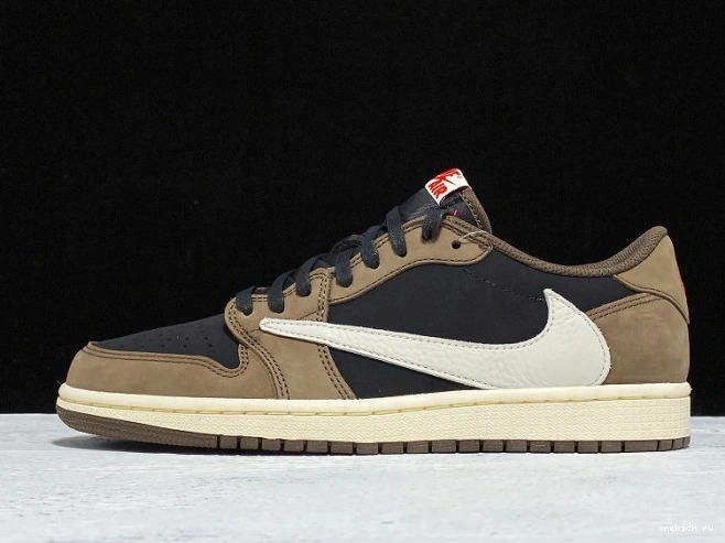 Rep Onekick Travis SP Jordan Low OG Air Dark x Mocha 1 Scott CQ4277-001 0629
